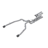 2021 Ram TRX 6.2 S/C 3" Catback Dual Rear Carbon Fiber Tips Race | Dirty Garage