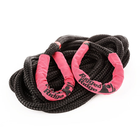 Rugged Ridge Kinetic Recovery Rope with Cinch Storage Bag - View 5 | Dirty Garage