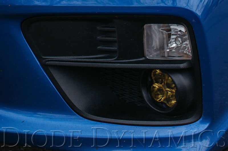 2004-2020 Subaru SS3 Pro Type A Yellow SAE Fog Light Kit - View 3 | Dirty Garage