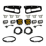 2021-2026 Bronco Amber SAE Fog Pocket Kit w/ Upfitter - View 2 | Dirty Garage