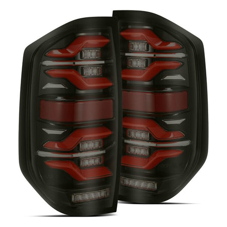 2014-2021 Tundra Luxx-Series LED Tail Lights Black Red with Activation Light Sequential Signal | Dirty Garage