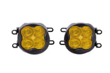 2006-2012 Rav4 SS3 LED Pro Yellow SAE Fog Light Kit | Dirty Garage