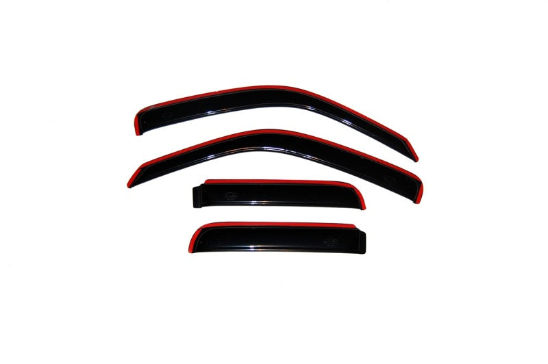 2002-2007 Liberty Front and Rear Window Ventvisor Smoke 4-Piece - View 11 | Dirty Garage
