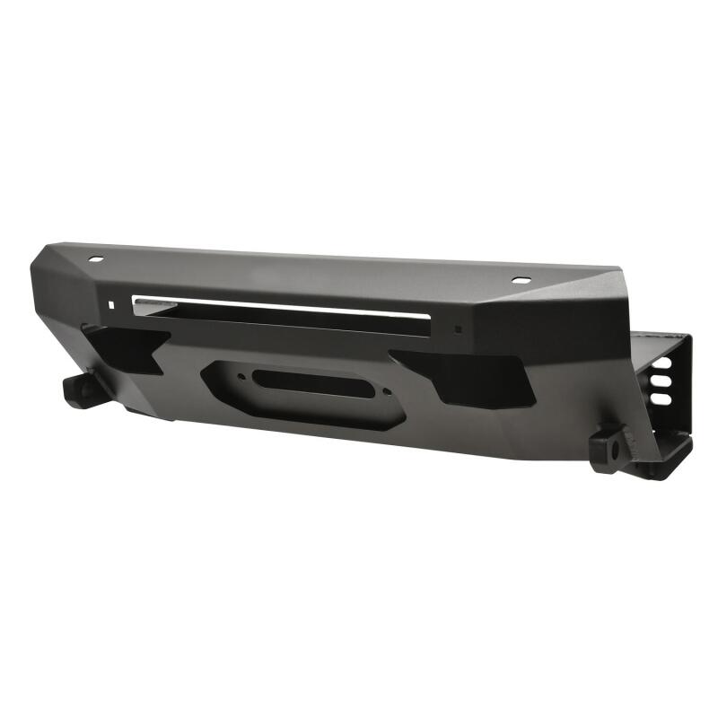 2014-2024 4Runner Pro-Series Winch Mount Black Front Bumper - View 8 | Dirty Garage