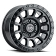 ICON Hulse 18x9 8x6.5 12mm Offset 5.5in BS Double Black | Dirty Garage