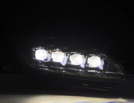 1999-2009 S2000 Nova-Series Projector LED Alpha-Black Headlights - View 2 | Dirty Garage