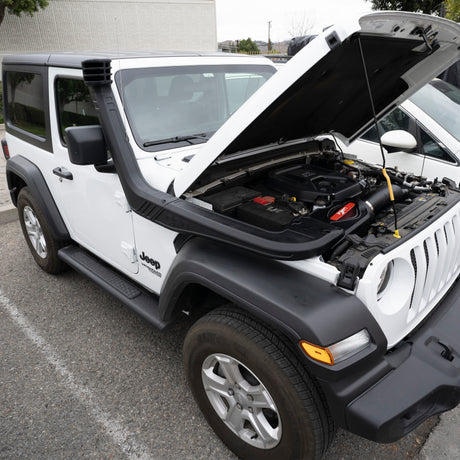 2018-2023 Wrangler Evolution Snorkel System - View 2 | Dirty Garage