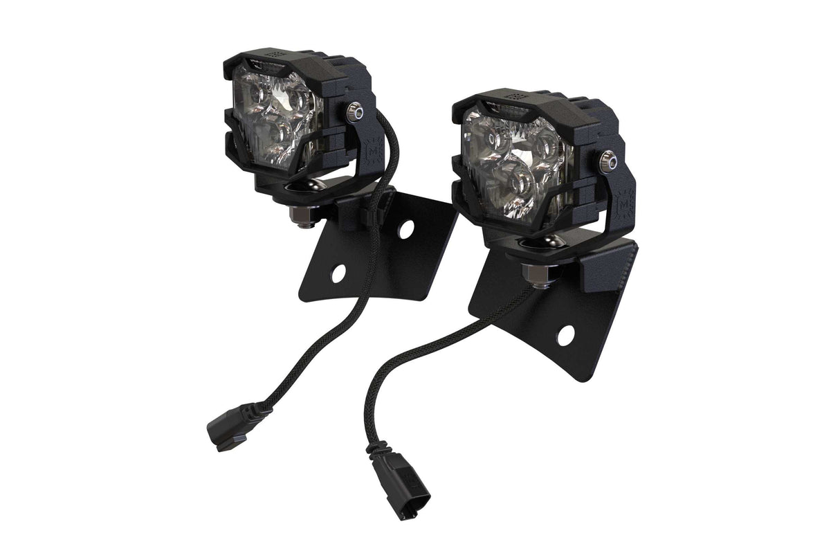 2007-2017 Wrangler Ditch Light Brackets | Dirty Garage