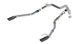 2024-2026 Ranger Raptor 3.0L Brawler Ceramic Black 2.75" Tailpipe Kit w/ 4" Tips (60743BC)