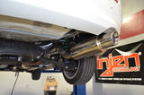2012-2015 Mitsubishi Lancer 2.4L Axle Back Exhaust System - View 6 | Dirty Garage