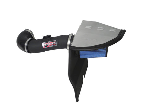 2010 Camaro 3.6L V6 Wrinkle Black Power-Flow Short Ram Air Intake System | Dirty Garage