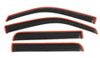 2009-2014 F-150 Supercrew Front Rear Ventvisor In-Channel Window Deflectors Smoke 4-Piece | Dirty Garage