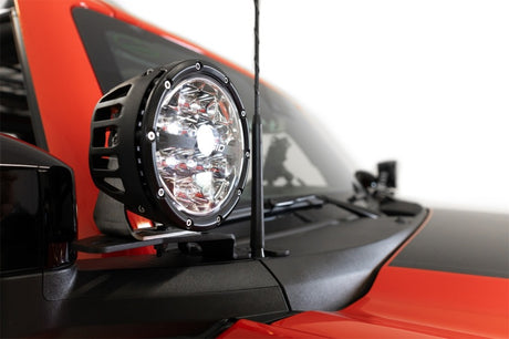 2021-2023 Bronco Raptor Dual Ditch Light Brackets - View 5 | Dirty Garage
