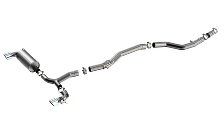 2020-2025 Toyota GR Supra ATAK Cat-Back Exhaust System w/ Chrome Tips | Dirty Garage