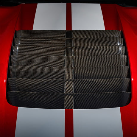 2020-2022 Mustang GT500 Carbon Fiber Hood Vent Kit - View 6 | Dirty Garage
