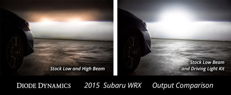 2015-2017 WRX / STI SS6 White Driving LED Light Bar Kit - View 5 | Dirty Garage