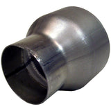Universal 4" ID to 5" ID Adapter Aluminized - View 2 | Dirty Garage