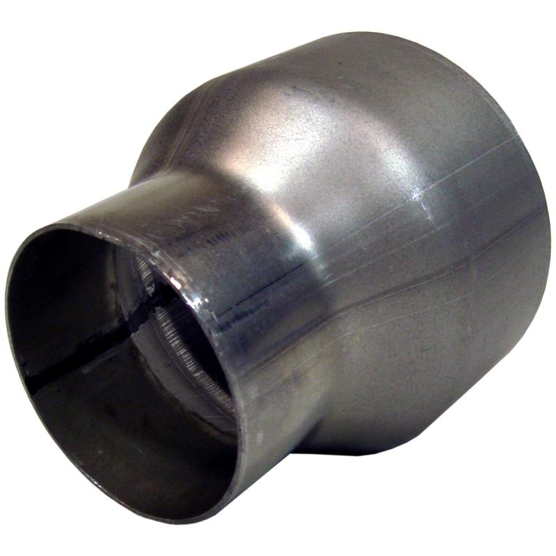 Universal 3.5" ID to 4OD Adapter Aluminized - View 3 | Dirty Garage