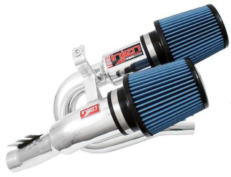 2007-2009 335i E92 2008-2009 135i E82 3.0L L6 Twin Intake Polished Short Ram Intake - View 2 | Dirty Garage