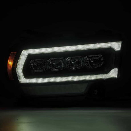 2019-2021 Ram HD Nova-Series LED Projector Black Headlights Active Light Sequential Signal DRL - View 7 | Dirty Garage