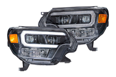 2012-2015 Tacoma XB Hybrid LED Headlights White DRL | Dirty Garage