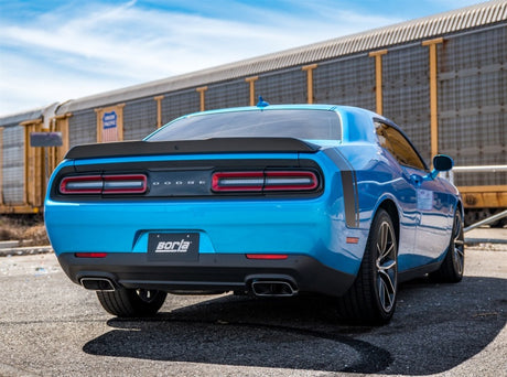 Borla 2015 Dodge Challenger SRT/392 Hemi 6.4L V8 ATAK Catback Exhaust w/ Valves Factory Bezel - View 5 | Dirty Garage