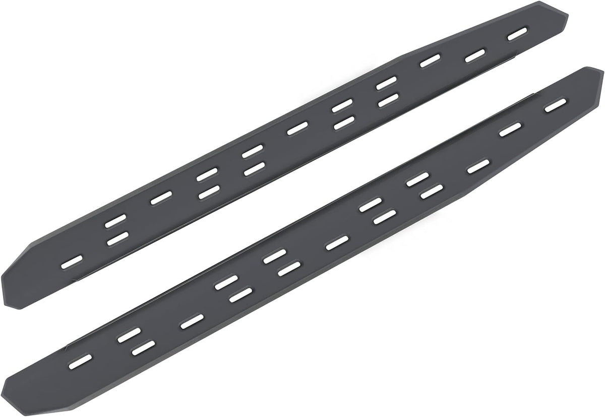 Universal 57" RB30 Slim Running Board Black Texture Powder Coat | Dirty Garage