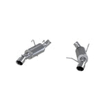 2011-2014 Mustang GT 5.0 3" Dual Muffler Axle Back Split Rear Alum Exhaust System | Dirty Garage