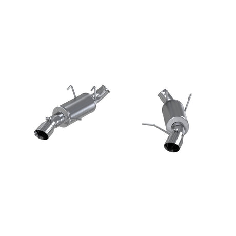 2011-2014 Mustang GT 5.0 3" Dual Muffler Axle Back Split Rear Alum Exhaust System | Dirty Garage