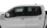 2022 Frontier Crew Cab Ventvisor In-Channel Window Deflectors 4-Piece Smoke - View 2 | Dirty Garage