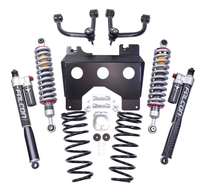 2010-2024 4Runner SST 2.1 w/ Falcon 2.1 Front Strut Shocks 3" Lift Kit | Dirty Garage