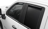 2019 GM 1500 Crew Cab Ventvisor In-Channel 4-Piece Smoke - View 5 | Dirty Garage