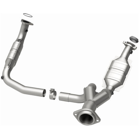 2007-2008 Escalade 6.2 Catalytic Converter Driver Side OEM - View 4 | Dirty Garage