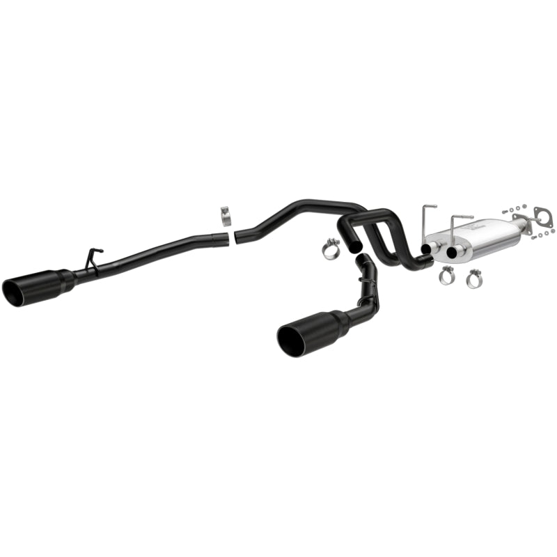 2019-2024 Ram 1500 5.7L Black Coated 3in 409 Stainless Steel Cat Back Exhaust System | Dirty Garage