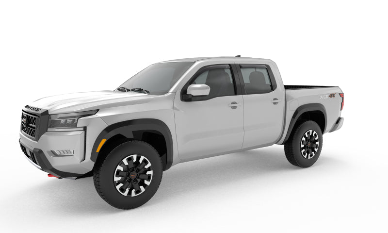 2022 Frontier Crew Cab Ventvisor In-Channel Window Deflectors 4-Piece Smoke - View 4 | Dirty Garage