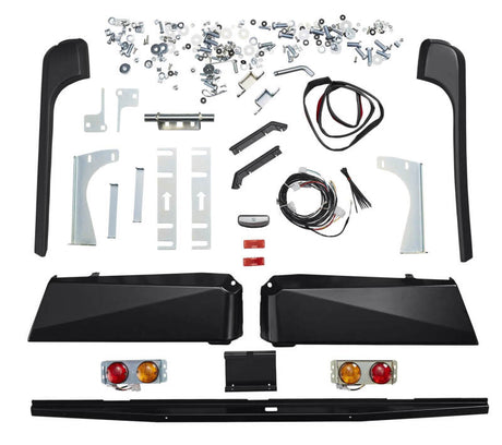 1998-2007 Land Cruiser Rear Bar 3500Kg 100 Series IFS Black - View 3 | Dirty Garage