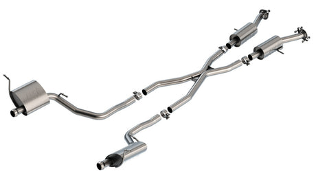 Borla 14-20 Jeep Grand Cherokee High Altitude/Summit 3.6L V6 2/4WD 2.25in S-Type Cat-back | Dirty Garage