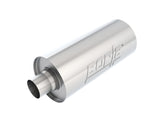 Borla Universal Performance 2.5in Inlet/Outlet Stainless Racing Muffler - View 2 | Dirty Garage