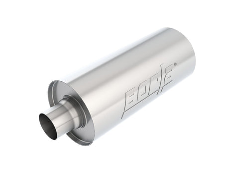 Borla Universal Performance 2.5in Inlet/Outlet Stainless Racing Muffler - View 2 | Dirty Garage