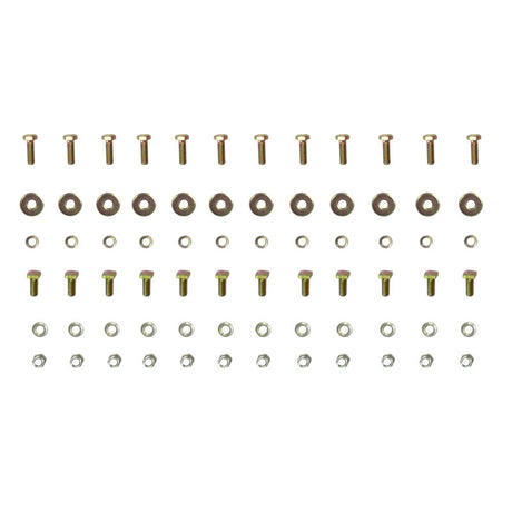 2010-2024 4Runner Black Running Board Mount Kit - View 2 | Dirty Garage