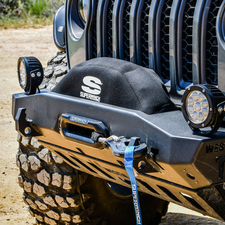 Universal Winch Cover for SX & Talon 9.5 Series Winches - View 4 | Dirty Garage