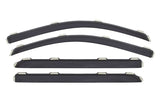 2015-2018 GM HD Crew Cab Ventvisor Front and Rear Window Deflectors Smoke 4-Piece | Dirty Garage