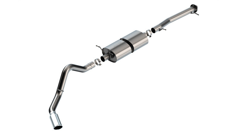 Borla 20-22 Chevrolet/GMC Silverado/Sierra 6.6L T-304 SS Cat-Back S-Type Exhaust - Brushed | Dirty Garage