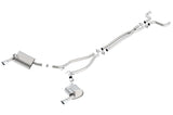 Borla 14-15 Camaro 3.6L V6 Single Split Rear Exit Touring Catback Exhaust - View 2 | Dirty Garage