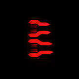 2009-2018 Ram HD Luxx-Series LED Tail Lights Alpha-Black with Activation Light and Sequential Signal - View 4 | Dirty Garage