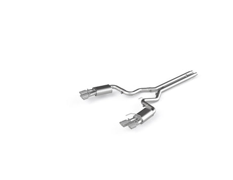 2018-2019 Mustang GT 5.0 3" Dual Split Rear AL Cat Back Quad 4.0in Dual Wall Tips | Dirty Garage
