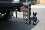 Gen-Y Mega Duty 2in Shank 7.5in Drop 2K TW 16K Hitch w/GH-051 Dual-Ball - View 2 | Dirty Garage