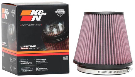 Universal Clamp-On Air Filter 6in FLG/7-1/2in B/5in T/6-1/2in H - View 9 | Dirty Garage