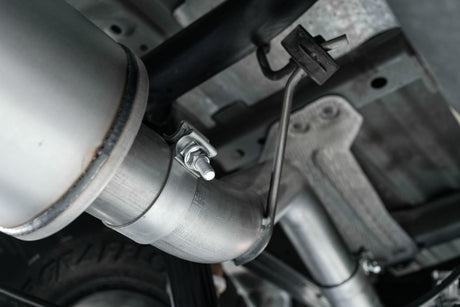 2019 Ranger Ecoboost 2.3L 4" OD Tip Single Side Exit 3" T304 Cat Back - View 3 | Dirty Garage