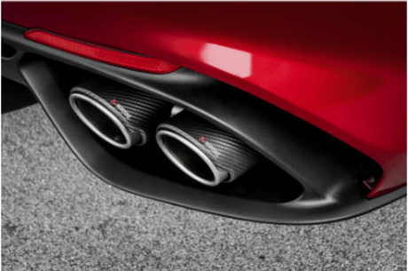 2017-2019 Alfa Romeo Giulia Quadrifoglio Evolution Line Cat Back Titanium - View 2 | Dirty Garage